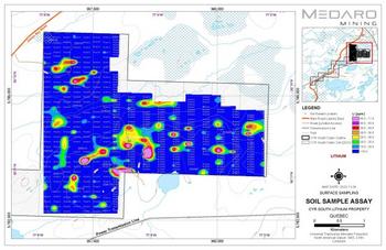 Medaro Mining Identifies Lithium Pegmatites at the Cyr South Lithium Property in James Bay Area, Quebec: https://www.irw-press.at/prcom/images/messages/2023/69120/MEDA_020223_ENPRcom.002.jpeg