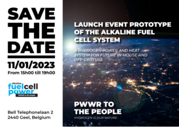 Alkaline Fuel Cell Power Corp. Announces Significant Milestone Achievement, Launch Event for Alkaline Fuel Cell System Prototype on January 11, 2023 and Management Update: https://www.irw-press.at/prcom/images/messages/2022/68404/PWWR-22-11-29_PRcom.001.png