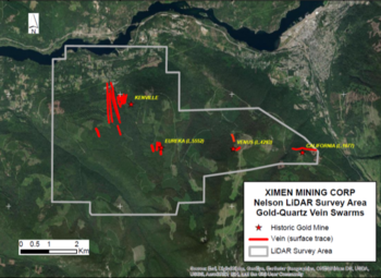Ximen Mining Airborne Lidar Survey Surrounding Kenville Gold Mine - Nelson BC : https://www.irw-press.at/prcom/images/messages/2023/72294/XIM_181023_ENPRcom.002.png