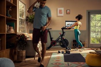 A Bull Market Is Coming: 3 Reasons to Buy Peloton Stock: https://g.foolcdn.com/editorial/images/733299/familyroom_bike_dual_wide.jpg