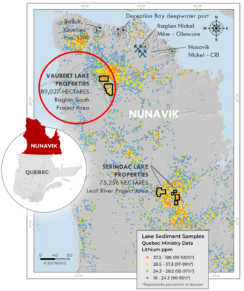 Discovery Lithium Initiates Follow-Up Program on Vaubert Lake Lithium Target: https://www.irw-press.at/prcom/images/messages/2023/72341/DiscoveryLithium_241023_PRCOM.001.png