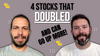 These Stocks Have Doubled and Have More Room to Run: https://g.foolcdn.com/editorial/images/712421/stocks-that-doubled.png