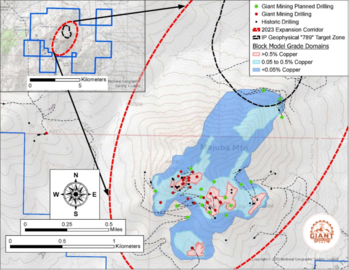 Giant Mining Corp. Receives Approval for Reclamation Cost Estimate from Nevada Department of Conservation & Natural Resources on the Flagship Majuba Hill Porphyry Copper Deposit, Nevada: https://www.irw-press.at/prcom/images/messages/2024/75752/Giant_053024_ENPRcom.001.png