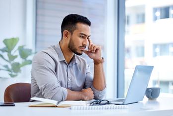 Stock Market Sell-Off: 1 Move to Avoid at All Costs Right Now: https://g.foolcdn.com/editorial/images/773614/person-with-a-serious-expression-looking-at-a-laptop-copy.jpg