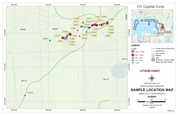 Refined Metals Corp informiert über den aktuellen Stand des Explorationsprogramms 2023 auf dem Lithiumkonzessionsgebiet Lac Simard NE in Quebec: https://www.irw-press.at/prcom/images/messages/2023/71445/Refined_260723_DEPRcom.001.png