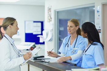 Buy Shares of This Supercharged Growth Stock Today to Beat the Market in 2023: https://g.foolcdn.com/editorial/images/716025/doctor-discusses-papers-with-two-nurses-in-a-clinic.jpg