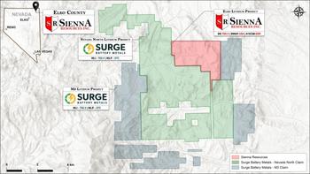 Sienna Resources Announces Drilling Now Underway on the 'Elko Lithium Project' in Elko County, Nevada: https://www.irw-press.at/prcom/images/messages/2023/72454/Sienna_110123_ENPRcom.001.jpeg