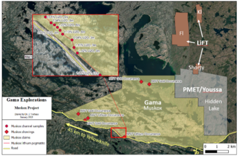 Gama Provides Corporate Update on Closing of Muskox Acquisition, and Financing Plans: https://www.irw-press.at/prcom/images/messages/2023/68922/GamaExploration_200123_PRCOM.002.png