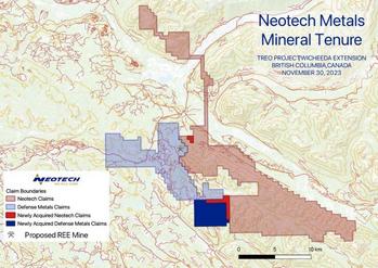 Neotech Metals Corp. Announces Further Strategic Addition of Claims, Extending the TREO Property: https://www.irw-press.at/prcom/images/messages/2023/72851/23-12-01_%20NTMC_ENPRcom.001.jpeg