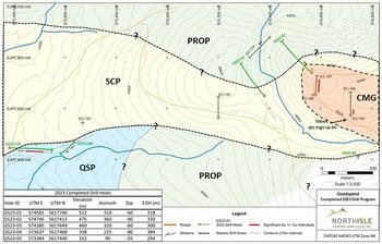 Northisle Makes New Discovery of Near Surface Copper-Gold Porphyry With Multiple Intercepts at West Goodspeed: https://mms.businesswire.com/media/20231206212211/en/1961710/5/Northisle5.jpg