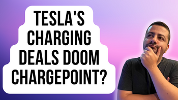 What Does Tesla's Charging Deal With Ford, GM, and Rivian Mean for ChargePoint Stock?: https://g.foolcdn.com/editorial/images/740028/teslas-charging-deals-doom-chargepoint.png