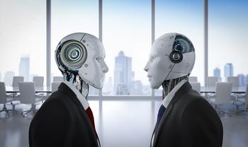 3 AI Stocks You Can Confidently Buy After a Market Downturn: https://g.foolcdn.com/editorial/images/749451/androids-in-suits.jpg