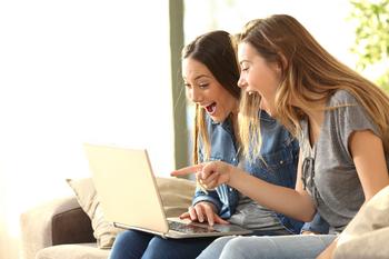 A Bull Market Is Here: 2 Magnificent Stocks Down 49% to 59% to Buy Right Now: https://g.foolcdn.com/editorial/images/784388/2-people-looking-at-a-computer-and-cheering.jpg