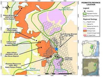 EQS-News: Spark Energy Minerals macht Fortschritte bei der Exploration des größten zusammenhängenden Liegenschaftsspakets im brasilianischen Lithiumtal in Minas Gerais: https://images.newsfilecorp.com/files/10093/225900_052cfd08d4e76880_003.jpg