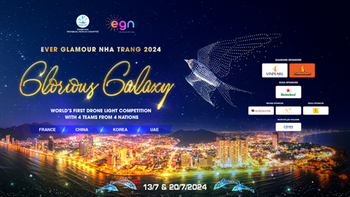 Weltweit erster internationaler Drohnenwettbewerb erhellt im Juli 2024 den Himmel über Nha Trang: https://ml.globenewswire.com/Resource/Download/93c54b43-9f08-49e2-b4d4-e41433ddbfda/image1.png