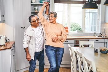 The Best Argument for Claiming Social Security at Age 65: https://g.foolcdn.com/editorial/images/760095/two-people-dancing.jpg