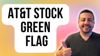 1 Green Flag for AT&T Stock Investors: https://g.foolcdn.com/editorial/images/745365/att-stock-green-flag.png