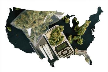 Why Canopy Growth, Aurora Cannabis, and Tilray Stocks Are All Over the Map Today: https://g.foolcdn.com/editorial/images/747405/map-of-america-with-a-bag-of-marijuana-joints-and-a-scale-within-the-outline.jpg