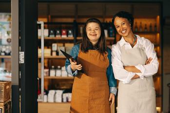 The Ingredients of Toast's Tasty 29% Rise in February: https://g.foolcdn.com/editorial/images/768318/two-happy-employees-with-digital-tablet-in-a-modern-cafe-environment.jpg