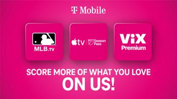 T-Mobile Delivers Ultimate Sports Combo: Baseball with MLB, Soccer with MLS and Your Fave Sports Streaming App: https://mms.businesswire.com/media/20230514005088/en/1793425/5/3845918_MLB-MLS-ViX_Announce_no-Device_on-M.jpg