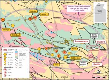 High 29.6% Copper and 3.96 g/t Gold Concentrate Grades and Excellent Recoveries in Test-Work at Bluebird : https://www.irw-press.at/prcom/images/messages/2024/75628/20240520_TMS_BluebirdFINAL_Prcom.006.jpeg