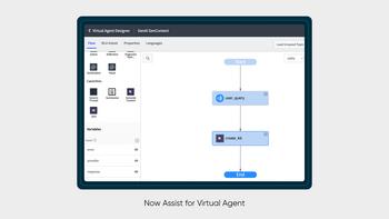 ServiceNow introduces new generative AI solution, Now Assist for Virtual Agent, to create conversational experiences for more intelligent self-service: https://mms.businesswire.com/media/20230613524422/en/1817447/5/Now_Assist_for_Virtual_Agent_title.jpg