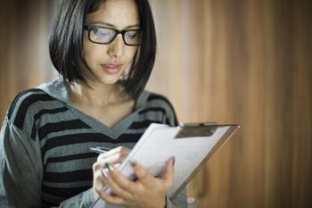 Here's the No. 1 Reason to Buy Stocks During a Sell-Off: https://g.foolcdn.com/editorial/images/786106/gettyimages-woman-writes-on-clipboard.jpg