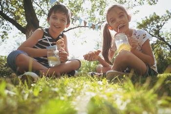 Lemonade Just Made a Confusing Announcement. Let's Set the Record Straight: https://g.foolcdn.com/editorial/images/740093/two-children-drinking-glasses-of-lemonade.jpg