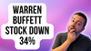 1 Warren Buffett Stock Down 34% You'll Regret Not Buying on the Dip: https://g.foolcdn.com/editorial/images/738324/warren-buffett-stock-down-34.png