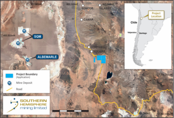 Southern Hemisphere Mining: Work Commences on the New Lago Lithium Brine Concessions : https://www.irw-press.at/prcom/images/messages/2023/71314/SHU_071323_ENPRcom.001.png