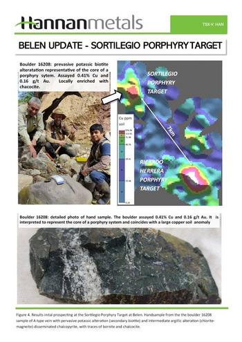 Hannan Exploration Update on the Belen Cu-Au Porphyry Discovery in Peru: https://www.irw-press.at/prcom/images/messages/2022/67756/11102022_EN_HAN_HAN221011_FINAL12962.004.jpeg