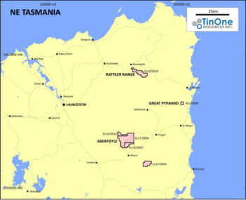 TinOne Completes Acquisition of the Rattler Range Tin Project in Tasmania, Australia: https://www.irw-press.at/prcom/images/messages/2022/68361/TinOne_2022-11-23_ENPRcom.001.png