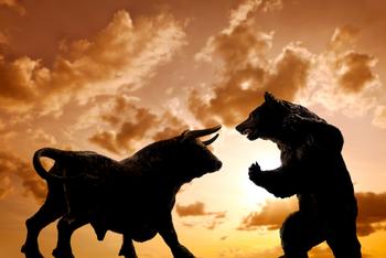 A Bull Market Is Coming: 2 Bargain Stocks Down 69% to Buy Right Now: https://g.foolcdn.com/editorial/images/758235/bull-and-bear-silhouettes.jpg