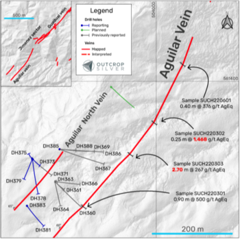 Outcrop Silver Advances Aguilar Discovery: Unveiling Robust Multi-Vein System: https://www.irw-press.at/prcom/images/messages/2024/76671/Outcrop_082824_ENPRcom.001.png