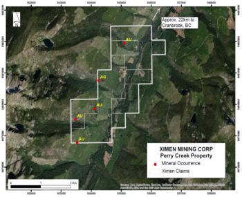 Ximen Mining Acquires Perry Creek Gold Property Cranbrook, BC.: https://www.irw-press.at/prcom/images/messages/2023/70573/May-16thXimenAcquiresPerryCreek_EN_PRcom.002.png