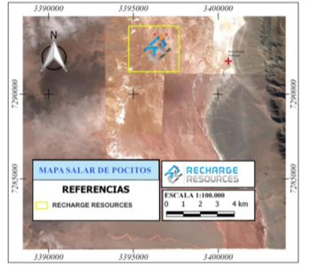 Recharge Resources setzt Bohrungen im Projekt Pocitos 1 zur Niederbringung einer Förderbohrung für Lithiumsole fort: https://www.irw-press.at/prcom/images/messages/2022/67974/2022_10_26RRNRDRILLING1__DE_PRocm.003.png