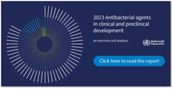 RECCE® 327 schafft es in die Liste der antibakteriellen Produkte in der klinischen Entwicklung der World Health Organization: https://www.irw-press.at/prcom/images/messages/2024/75962/Recce_180624_DEPRCOM.003.png