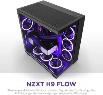 Jetzt kaufen und 24% sparen! Das NZXT H9 Flow PC-Gaming-Gehäuse bietet maximale Funktionalität und Design: https://m.media-amazon.com/images/I/61gnjte6CjL._AC_SL1000_.jpg