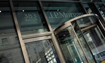 Who Owns the Most JPMorgan Chase Stock Besides Jamie Dimon?: https://g.foolcdn.com/editorial/images/779776/revolving-door-with-jpmorgan-logo-on-outside-of-building_jpmorgan.jpg
