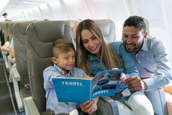 Delta Air Lines Investors Just Got Some Bullish News: https://g.foolcdn.com/editorial/images/778307/family-trip-on-airplane-reading-to-son-1200x800-5b2df79-1.jpg
