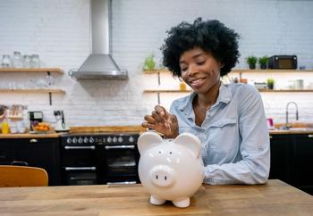 1 Up-and-Coming Artificial Intelligence (AI) Stock That Could Make You a Millionaire: https://g.foolcdn.com/editorial/images/773060/a-person-smiling-while-leaning-on-their-kitchen-counter-and-dropping-money-into-a-piggy-bank.jpg
