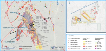 Vizsla Silver Confirms Exceptional Continuity of High-Grade Silver and Gold Through Ongoing Infill Drilling at Copala Central: https://www.irw-press.at/prcom/images/messages/2024/76667/VZLA_28082024_ENPRcom.001.png