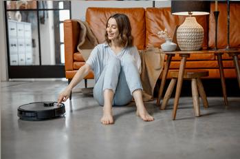 Why iRobot Stock Fell Today: https://g.foolcdn.com/editorial/images/741085/robot-vacuum-roomba-clean-apartment.jpg