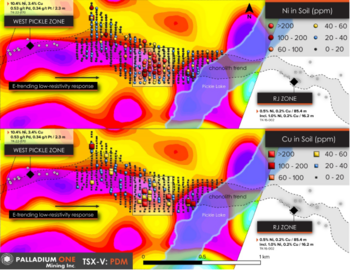 Palladium One grenzt magnetotellurische („MT“) Anomalie bei West Pickle ab, Bohrprogramm auf dem Ni-Cu-Projekt Tyko im Gange: https://www.irw-press.at/prcom/images/messages/2023/72417/Palladium_3011023_DEPRCOM.002.png