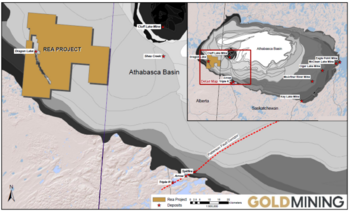 GoldMining definiert mindestens 70 km prospektiven Trend in drei Korridoren auf seinem Rea-Uranprojekt im westlichen Athabasca-Becken: https://www.irw-press.at/prcom/images/messages/2024/75910/GOLD_13062024_DEPRcom.001.png