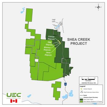 Uranium Energy Corp reicht S-K 1300 technischen Kurzbericht für Shea Creek Projekt in Saskatchewan ein : https://www.irw-press.at/prcom/images/messages/2023/68826/12012023_DE_UEC_DE.002.jpeg