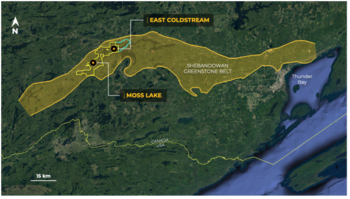 Goldshore Announces Strong Initial Drilling Results from the East Coldstream Deposit 13 Kilometers Northeast of Moss Lake: https://www.irw-press.at/prcom/images/messages/2022/67406/2022.09.12GSHRAnnouncesStrongFirstResults_EN_PRcom.001.png