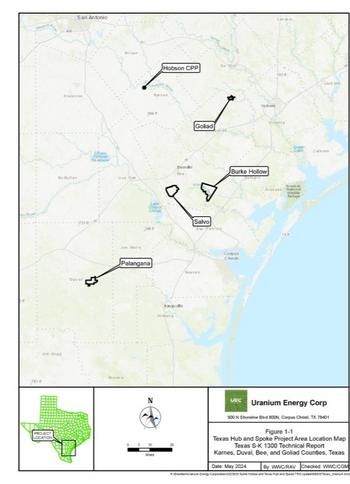 Uranium Energy Corp Advances South Texas Portfolio with Increased Resources at the Burke Hollow ISR Project: https://www.irw-press.at/prcom/images/messages/2024/75909/UEC_13062024_ENPRcom.001.jpeg