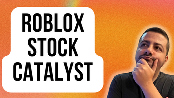 1 Catalyst for Roblox Stock Investors in 2023 (and Beyond): https://g.foolcdn.com/editorial/images/746594/roblox-stock-catalyst.png