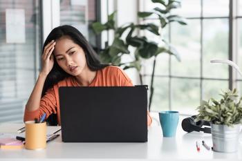 3 401(k) Mistakes You Don't Even Realize You're Making: https://g.foolcdn.com/editorial/images/693939/stressed-person-with-hand-on-head-looking-at-laptop.jpg